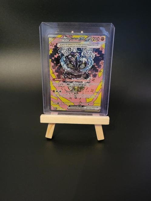 Cornerstone Mask Ogerpon ex (PRE 160), Hobby en Vrije tijd, Verzamelkaartspellen | Pokémon, Zo goed als nieuw, Losse kaart, Foil
