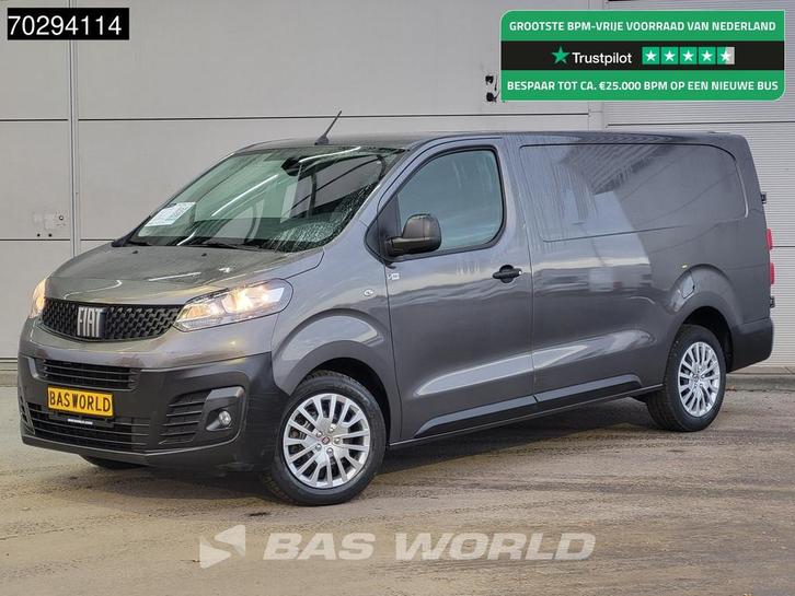 Fiat Scudo 145pk Automaat L3H1 Airco Cruise Camera Parkeerse, Auto's, Bestelwagens en Lichte vracht, Bedrijf, Te koop, Achteruitrijcamera