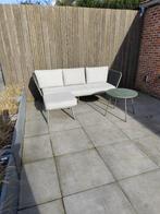 Loungeset, Tuin en Terras, Ophalen, Gebruikt, 3 zitplaatsen, Bank