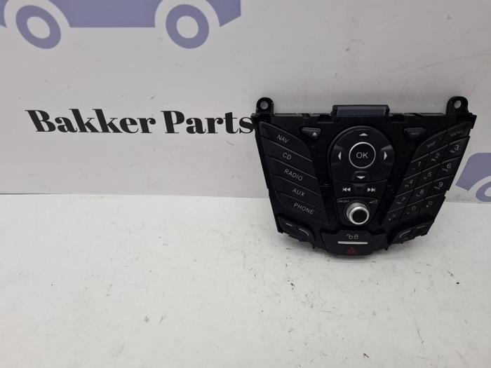 Radiobedienings paneel van een Ford Fiesta, Auto-onderdelen, Dashboard en Schakelaars, Ford, Gebruikt, 3 maanden garantie