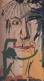 J-M BASQUIAT: lithografie 50 bij 70. Ingelijst verkocht, Ophalen of Verzenden