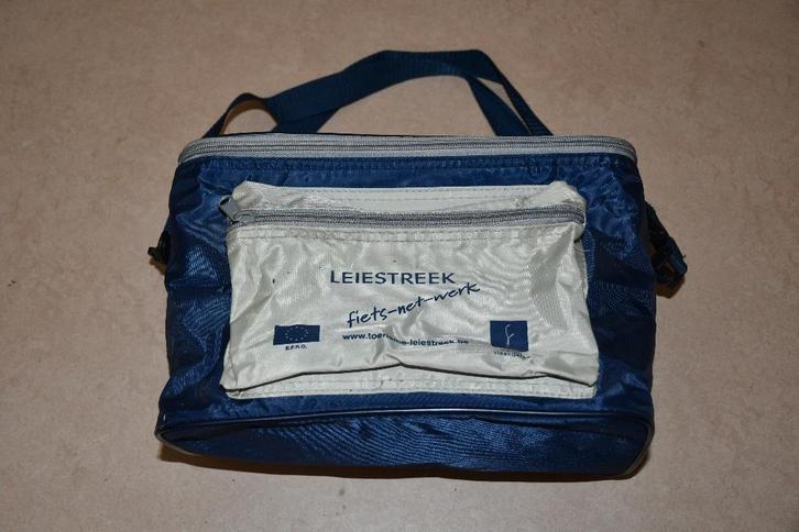 Stuurfietstasje Leiestreek - 28 x 15 x 18 (L x B x H), Fietsen en Brommers, Fietsaccessoires | Fietskleding, Zo goed als nieuw