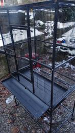 Grande cage oiseaux ou perruches, Animaux & Accessoires, Enlèvement, Utilisé, Métal, Cage à oiseaux