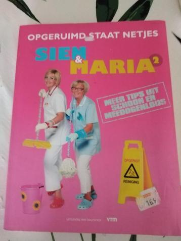 Sien & Maria boek 2. Met handige huishoudtips. VTM boek beschikbaar voor biedingen