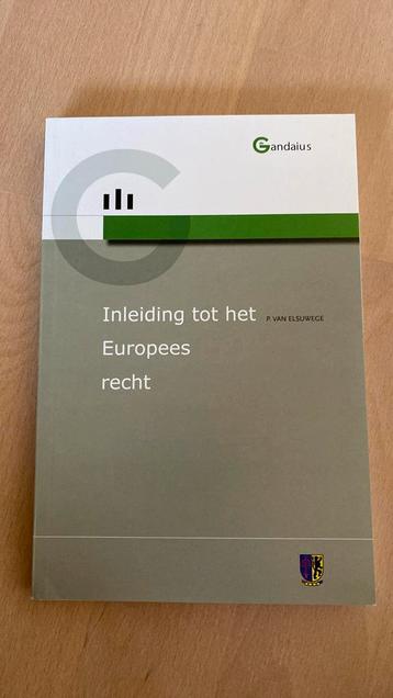 Inleiding tot het Europees recht - P. Van Elsuwege