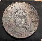 5 francs 1855 A Francia, Envoi, France, Argent