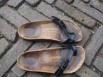 Gratis verzenden zwarte piazza birkenstock slippers mt 36, Slippers, Birkenstock piazza, Zo goed als nieuw, Zwart