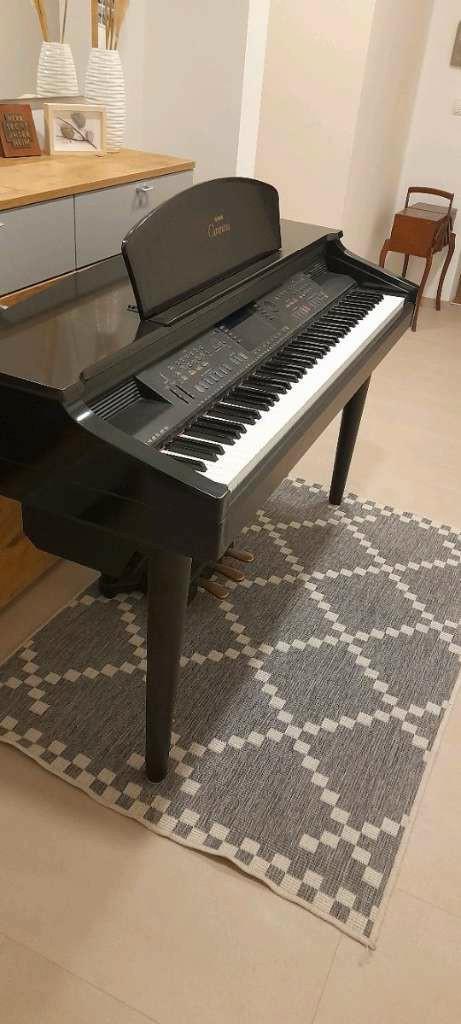 Yamaha Clavinova digitale piano, Muziek en Instrumenten, Piano's, Zo goed als nieuw, Piano, Bruin, Digitaal, Ophalen of Verzenden