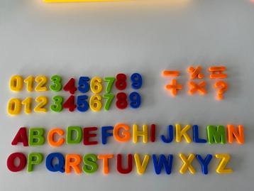 Set magnetische cijfers en letters
