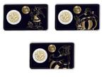 Frankrijk 3 x 2€ in coincard 2019 "Asterix", Ophalen of Verzenden, Frankrijk, 2 euro, Setje