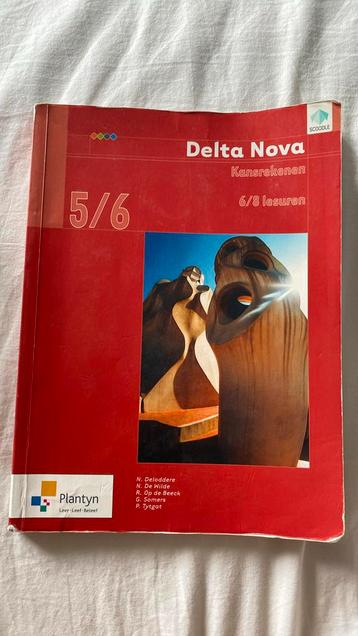 Delta Nova 5/6 Kansrekenen (6/8u) (incl. Scoodle), Enlèvement ou Envoi, Comme neuf, Néerlandais, Pedro Tytgat; Nico Deloddere