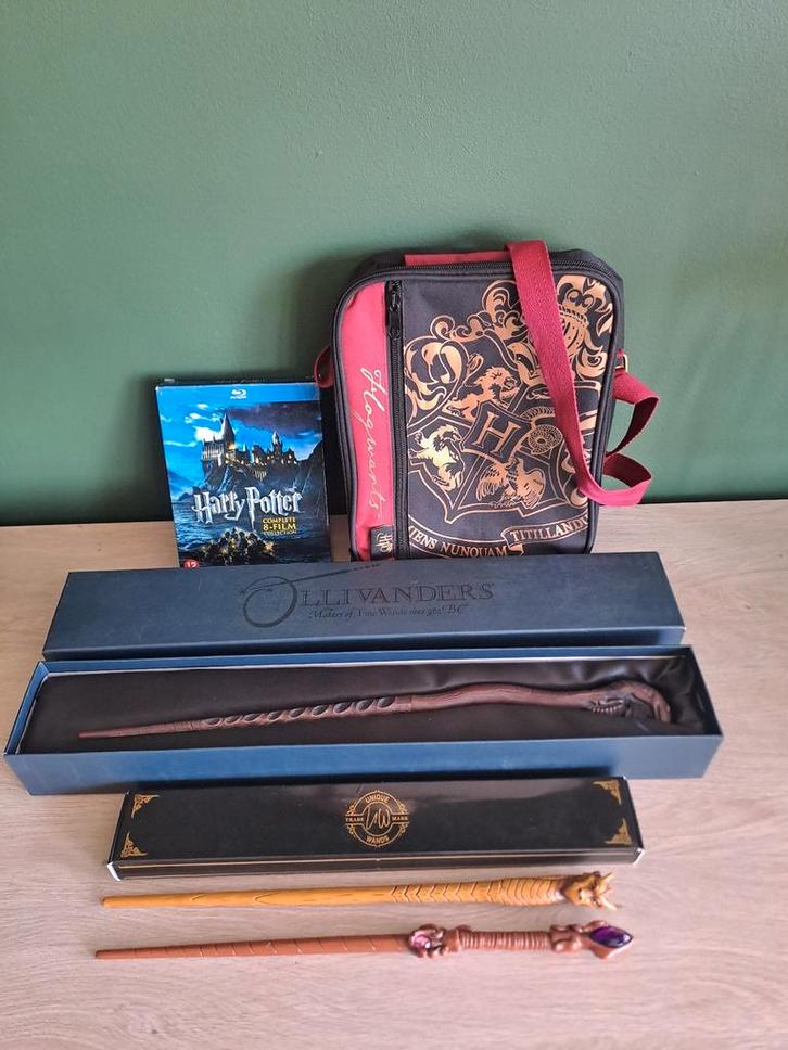 Lot Harry Potter Blu-ray set, heuptas en 3 Wands, Verzamelen, Harry Potter, Ophalen