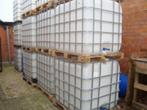 Ibc containers van 1075 L op houten pallet ( Tonnen,Vaten ), Met kraantje, Kunststof, 150 liter of meer, Zo goed als nieuw