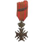 Belgique - Croix de guerre avec palmier, Armée de terre, Enlèvement ou Envoi, Ruban, Médaille ou Ailes