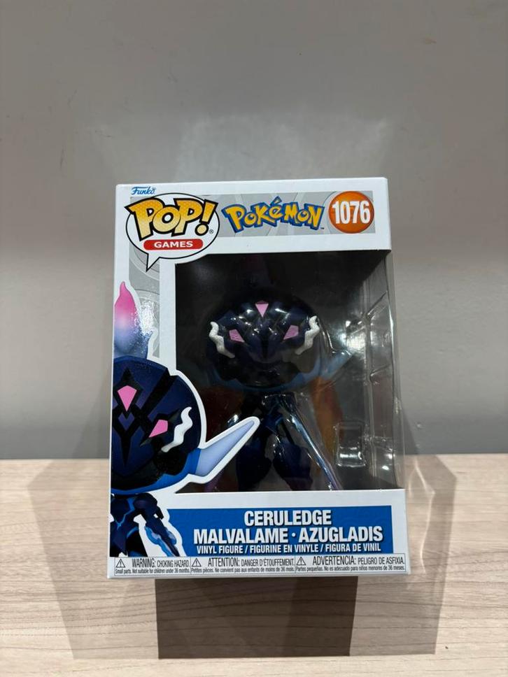 Ceruledge #1076 Funko Pop! Games: Pokemon, Verzamelen, Poppetjes en Figuurtjes, Ophalen of Verzenden