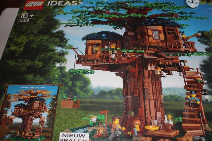 21318 LEGO Ideas Treehouse, Kinderen en Baby's, Speelgoed | Duplo en Lego, Nieuw, Lego, Complete set, Ophalen of Verzenden