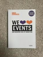 Boek We Love Events door Peter Decuypere, Boeken, Ophalen of Verzenden, Peter Decuypere