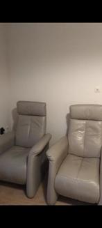 Electrische relax zetels, Huis en Inrichting, Ophalen, Gebruikt, Leer