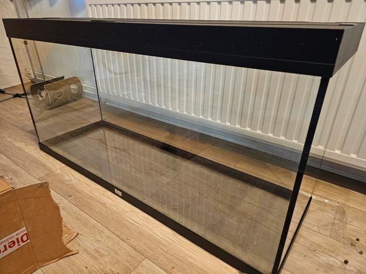 245L aquarium, Dieren en Toebehoren, Reptielen en Amfibieën | Toebehoren, Gebruikt, Terrarium of Paludarium, Ophalen