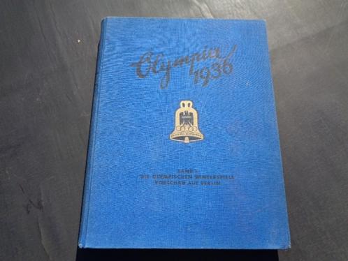 Olymp. Winter Spelen 1936 , prenten album Band 1, Boeken, Prentenboeken en Plaatjesalbums, Gelezen, Plaatjesalbum, Ophalen of Verzenden