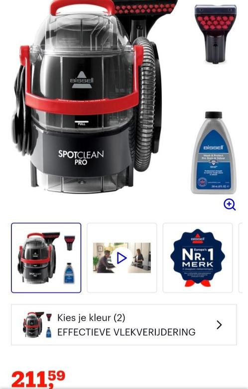 Reinigingsmachine, Doe-het-zelf en Bouw, Reinigingsmachines, Zo goed als nieuw, Overige typen, Ophalen