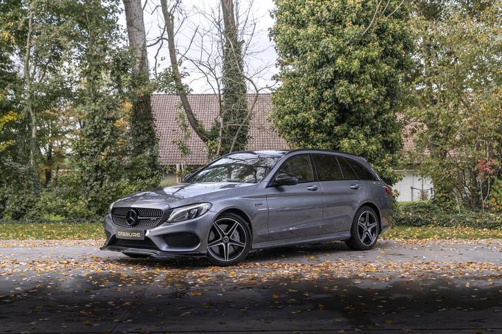 Mercedes-Benz C 43 AMG AMG 4MATIC LICHTE VRACHT PANO BURMES, Auto's, Mercedes-Benz, Bedrijf, C-Klasse, Benzine, Euro 6, Break