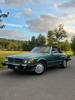 Mercedes 560SL 1987, Auto's, Oldtimers, Automaat, 4 zetels, Achterwielaandrijving, Beige