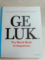 Geluk.The World Book of Happiness, Nieuw boek, Boeken, Advies, Hulp en Training, Nieuw, Leo Bormans, Ophalen of Verzenden