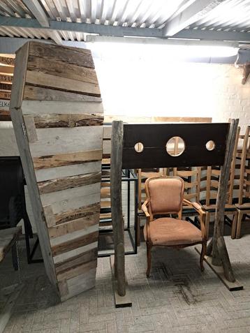 Halloween decoratie, beiden in massief hout, Ophalen, Zo goed als nieuw