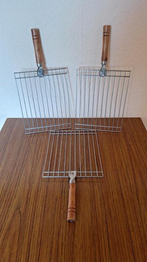 Set van 3 Grill ijzers voor op de BBQ aan 5 euro, Tuin en Terras, Houtskoolbarbecues, Gebruikt, Ophalen of Verzenden