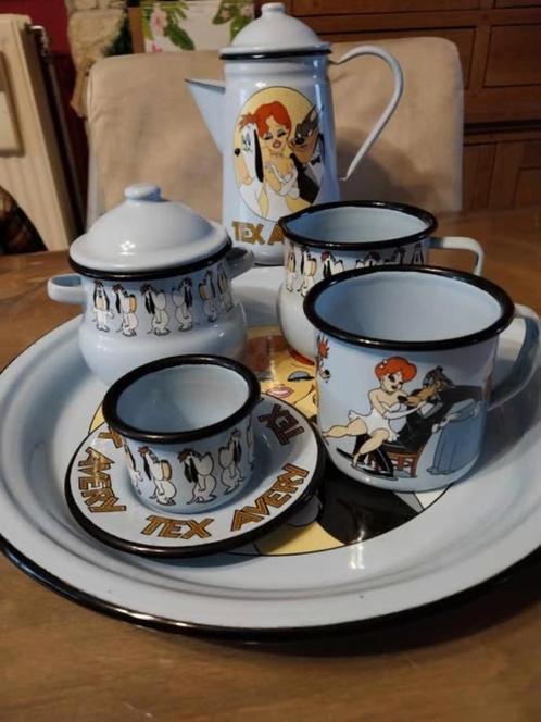 Service à café Tex Avery Démons & Merveilles, Verzamelen, Overige Verzamelen, Nieuw, Ophalen of Verzenden