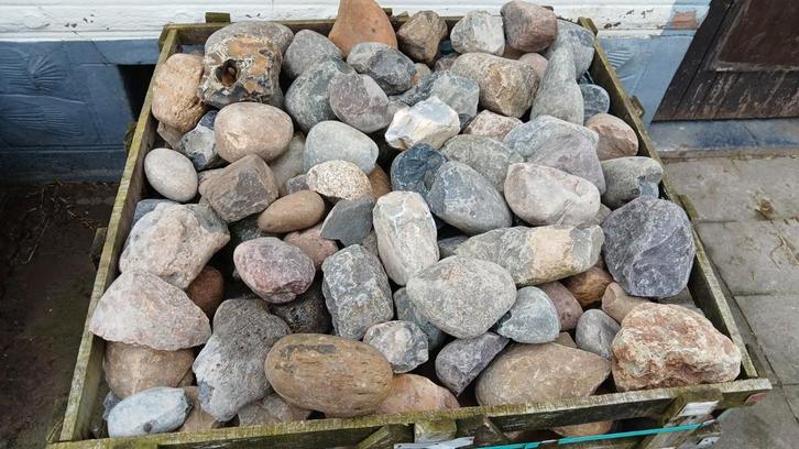 Zwerfkeien, Tuin en Terras, Grind, Keien en Split, Zo goed als nieuw, Kei, Ophalen