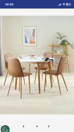 Tafel met 4 stoelen, Ophalen, Zo goed als nieuw