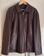 GANT Leather Jacket, Ophalen, Maat 52/54 (L), Bruin, Zo goed als nieuw