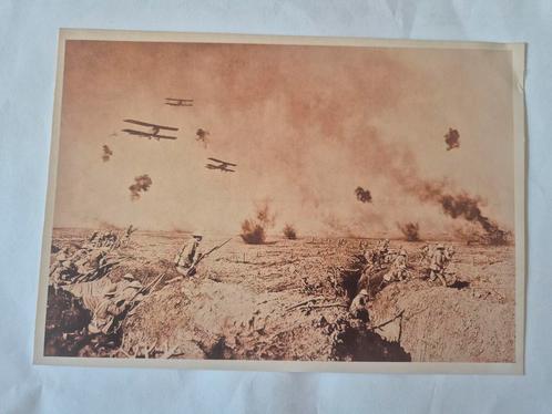 WWI foto Slag bij Zonnebeke 1917 – samengestelde scène, Verzamelen, Militaria | Algemeen, Ophalen of Verzenden