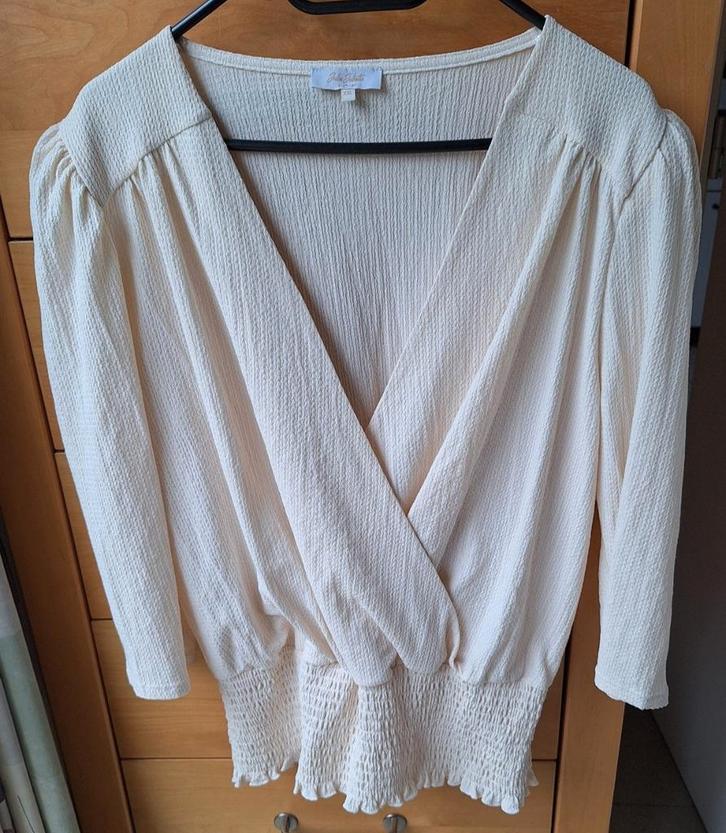 Julie Juliette blouse met gekruiste hartjes T.XXL, Kleding | Dames, Blouses en Tunieken, Nieuw, Ophalen of Verzenden