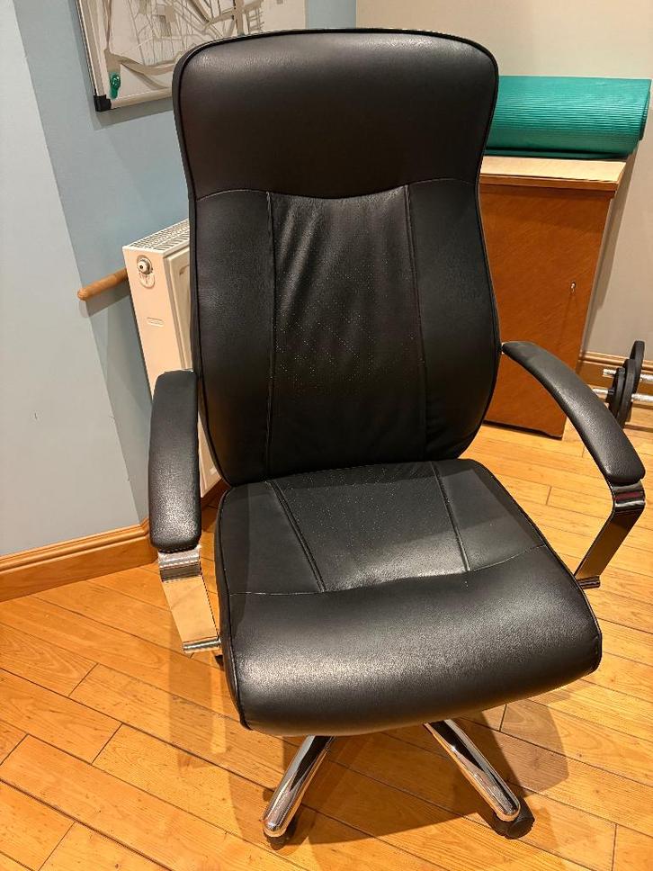 fauteuil de bureau, Maison & Meubles, Chaises de bureau, Utilisé, Chaise de bureau, Noir, Enlèvement