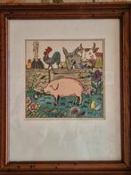 Certificat d'authenticité de 2 lithographies de Felix Timmer, Antiquités & Art, Enlèvement