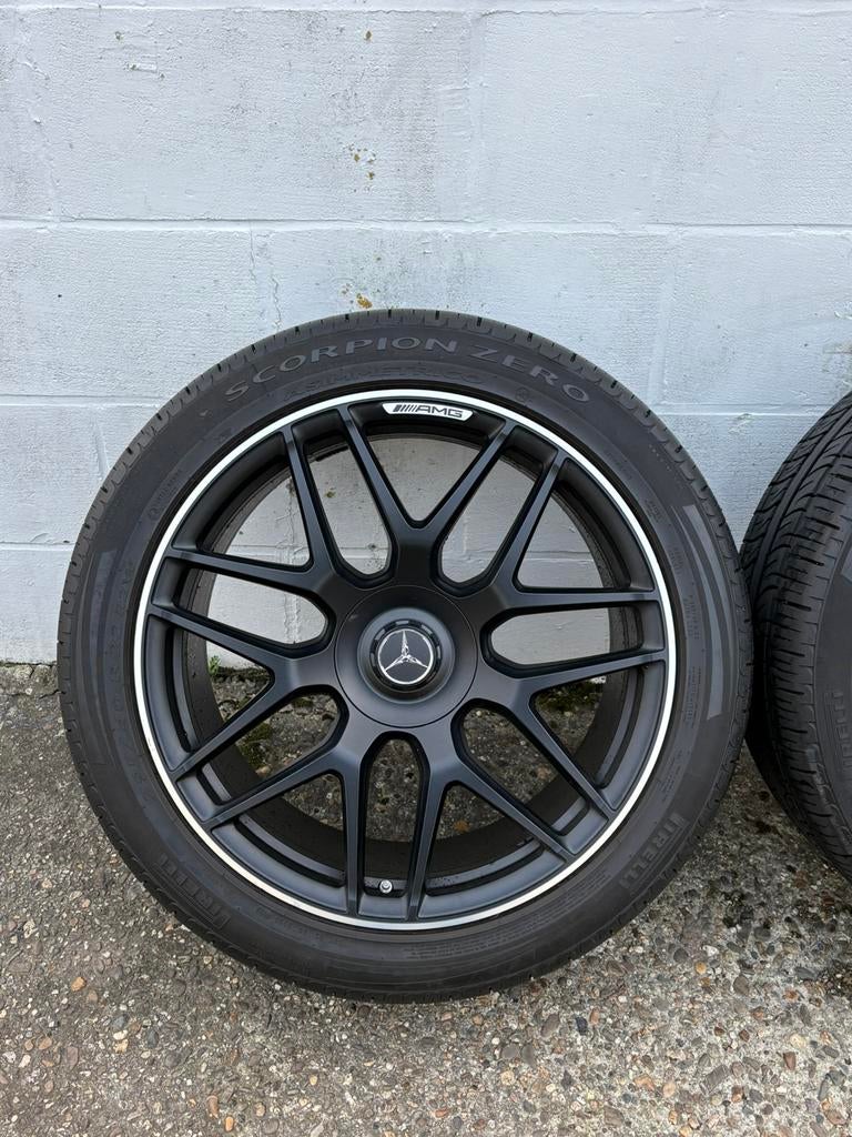 MERCEDES G63 22INCH VELGEN 100% ORIGINAL W463 G350 G500 G55, Auto-onderdelen, Banden en Velgen, Velg(en), Overige maten, Ophalen