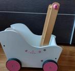 Houten poppenwagen, Kinderen en Baby's, Speelgoed | Houten speelgoed, Gebruikt, Ophalen of Verzenden