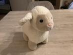 Baby speelgoed lammetje knuffel (25x24 cm), Ophalen of Verzenden, Zo goed als nieuw, Overige typen