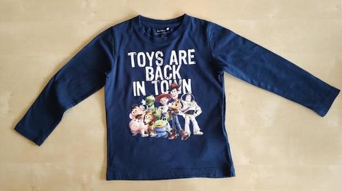 Donkerblauwe longsleeve ToyStory, maat 104, Kinderen en Baby's, Kinderkleding | Maat 104, Zo goed als nieuw, Jongen, Shirt of Longsleeve
