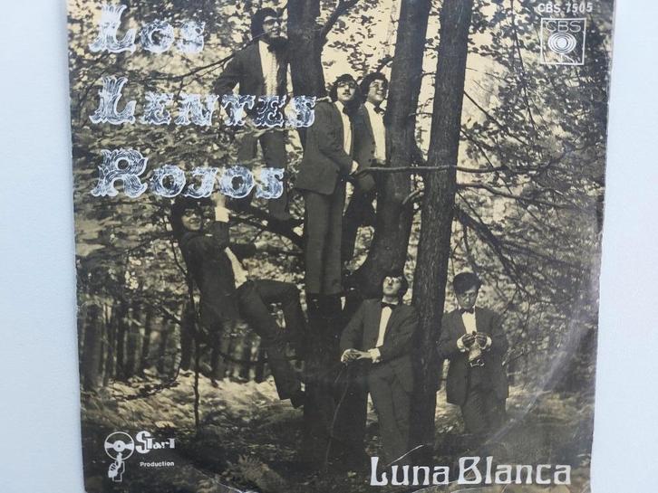 Lunza Blanca (Belpop) - Los Lentes Rojos (1971), Cd's en Dvd's, Vinyl Singles, Pop, Ophalen of Verzenden