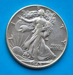USA. 1/2 Dollar  1945. Walking Liberty, Ophalen of Verzenden, Noord-Amerika, Losse munt, Zilver