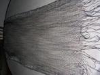 Bruine, grijze, zilverglitter sjaal 170x70 cm zonder franjes, Kleding | Dames, Mutsen, Sjaals en Handschoenen, Ophalen of Verzenden