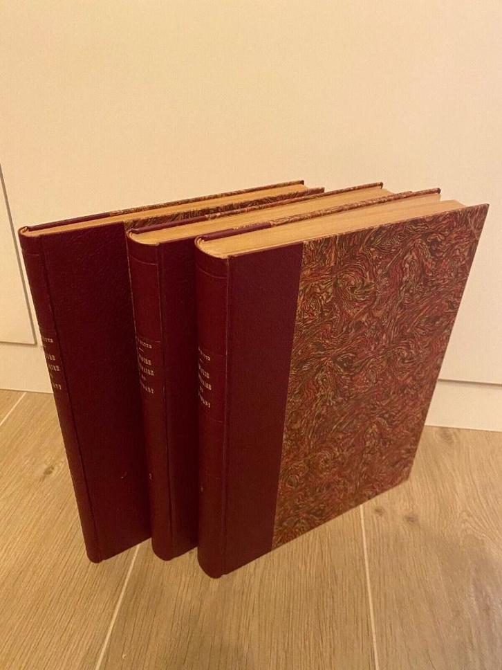 A. De Witte Histoire monétaire Louvain Brabant 3 vol. ill., Antiek en Kunst, Antiek | Boeken en Manuscripten, Ophalen of Verzenden