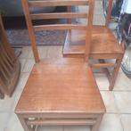 Antieke stoelen, + 80 jaar oud, geen memel, 2 stuks, Antiek en Kunst, Ophalen
