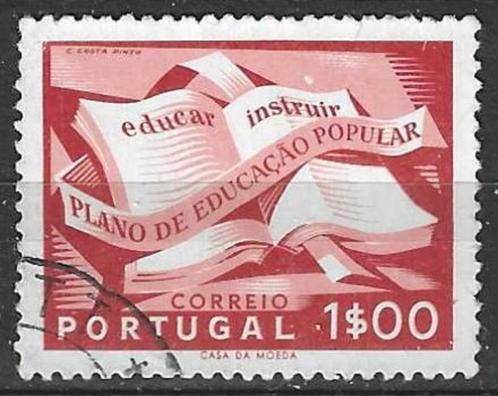 Portugal 1954 - Yvert 808 - Campagne voor opleiding (ST), Timbres & Monnaies, Timbres | Europe | Autre, Affranchi, Portugal, Envoi