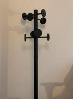 Porte-manteau design ALBA - métal noir mat, Ophalen, Zo goed als nieuw, Metaal, Staande kapstok