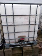 Twee ibc vaten, Tuin en Terras, 150 liter of meer, Ophalen, Zo goed als nieuw, Kunststof